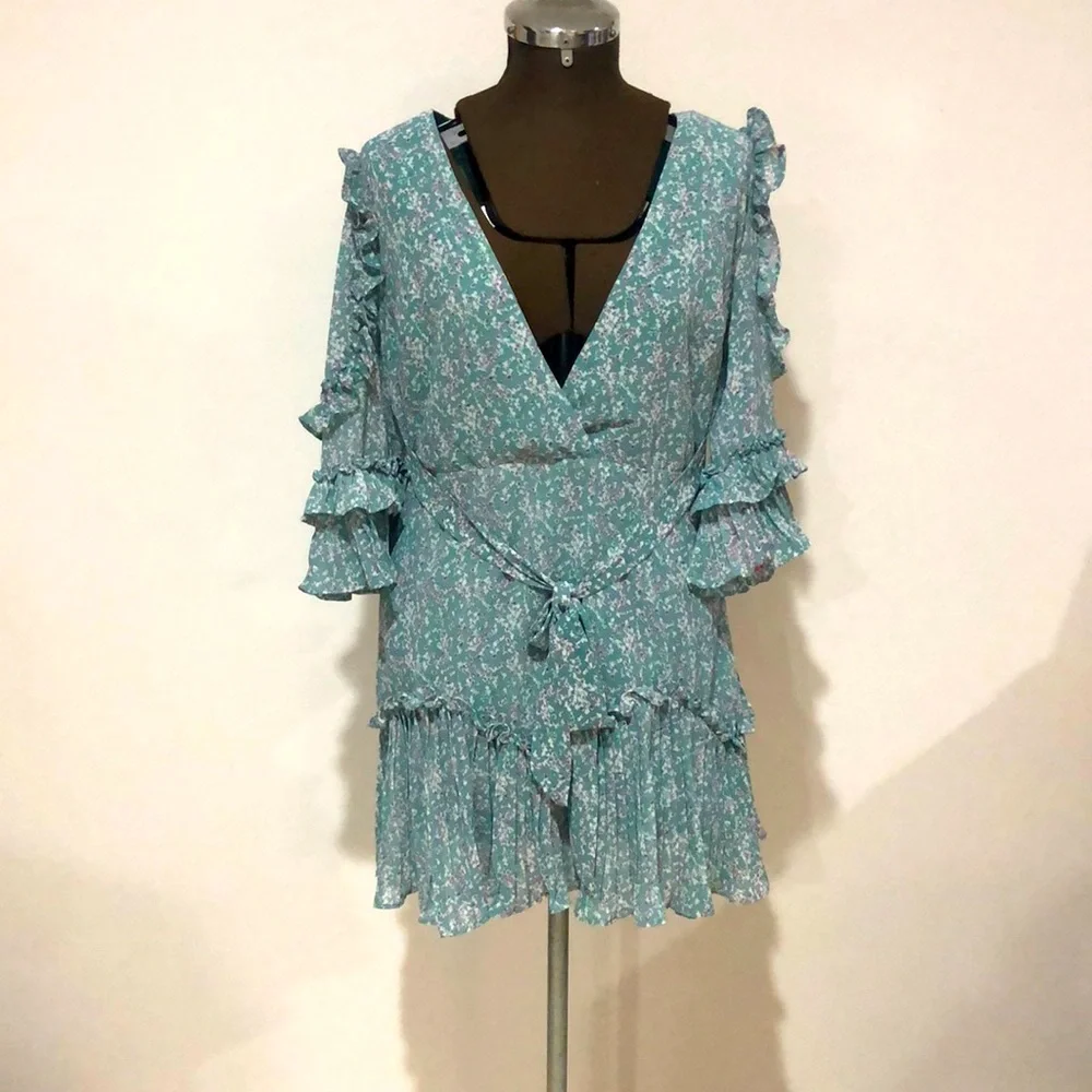 BNWT frilly “Sweet pot” size 10 mini dress - Picture 1 of 6